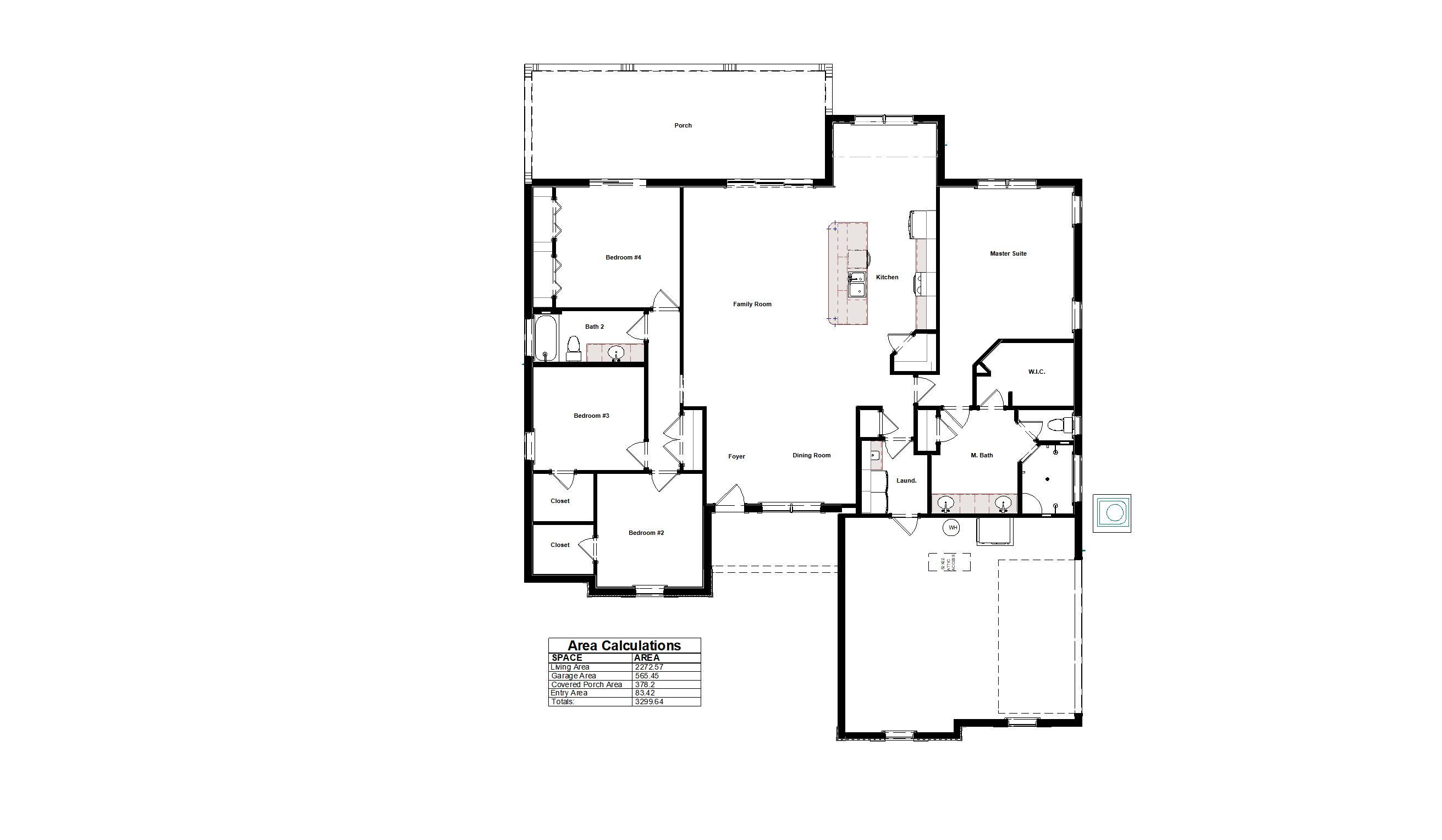 The Arbormere floorplan