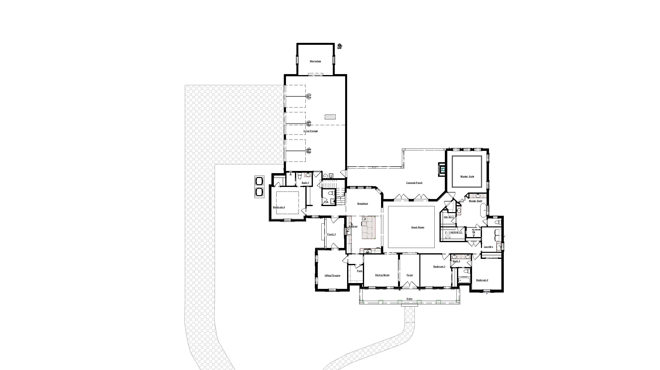 Simply Southern floorplan
