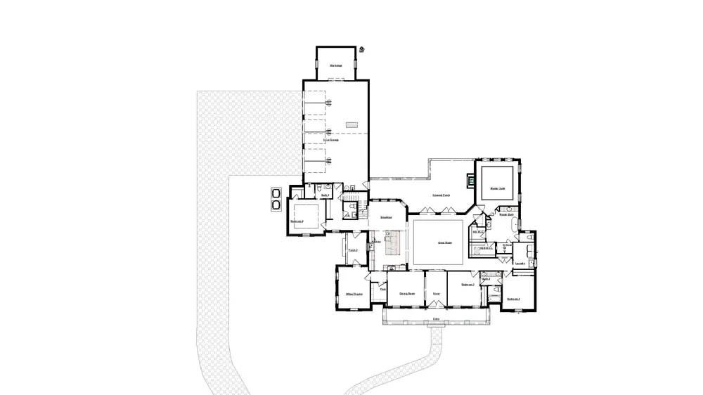 Simply Southern floorplan